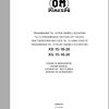 Still OM Pimespo Forklift Transmission TXL25 Repair Manual